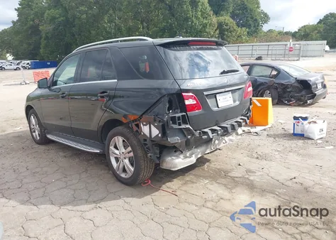 2013 Mercedes-Benz Ml 350 4Matic из США, поврежденный, VIN 4JGDA5HB0DA246513